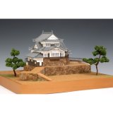 ウッディジョー (NO.268) 1/150 備中松山城 木製模型 組立キット 