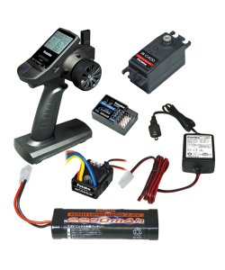 画像1: 新製品 フタバ (041488) 電動カー用 T3PV（車体搭載用バッテリー付き）ステップアップセット  