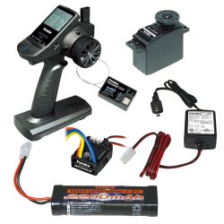 画像1: 新製品 フタバ (041471) 電動カー用 T3PV（車体搭載用バッテリー付き）エントリーセット  