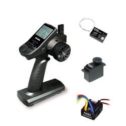 画像1: フタバ (035753) 電動カー用 T3PV+R203GF受信機+MC340CRアンプ+U300サーボ付  