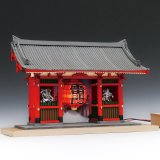 ウッディジョー (NO.373) ハーフタイプ 雷門 木製模型 組立キット 