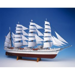 画像1: ウッディジョー (NO.641) 1/160 日本丸（帆付） 木製模型 組立キット 