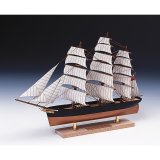 ウッディジョー (NO.801) ミニ帆船 No.1　カティサーク 木製模型 組立キット 