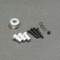 クエスト QH0089S スタンダードテールセンターハブ（シルバー）【メーカー直送になります】  