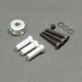 クエスト QH0084-01S テールセンターハブ（シルバー）【メーカー直送になります】  
