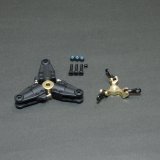 クエスト QH0089G スタンダード テールローターグリップ3Blade（ゴールド）【メーカー直送になります】