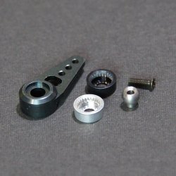 画像1: クエスト QH0092-02 アルミサーボホーン type L16.5mm 【メーカー直送になります】  