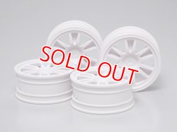 画像1: タミヤ（51299）SP.1299  ミディアムナロー 12本スポークホイール  4本 （24mm・+2）【ネコポス便対応】  