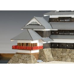 画像3: ウッディジョー 1/250 ミニ天守シリーズ 松本城  