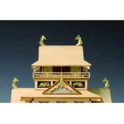 画像6: ウッディジョー 1/400 ミニ天守シリーズ 大阪城  