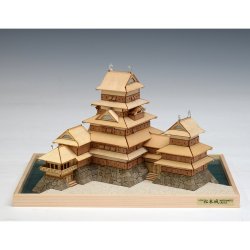 画像5: ウッディジョー 1/250 ミニ天守シリーズ 松本城  