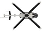 商品詳細写真3: ハイテック XK製 K160 レスキューヘリコプター  (100g未満で無人航空機の登録申請不要)   