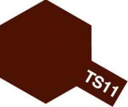 画像1: タミヤ TS-11 カラー スプレー (マルーン つやあり)    
