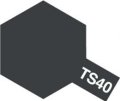 タミヤ（85040）TS-40 メタリックブラック  (つやあり)    