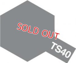 画像1: タミヤ（85040）TS-40 メタリックブラック  (つやあり)    