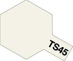 画像1: タミヤ（85045）TS-45 パールホワイト  