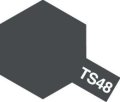 タミヤ TS-48 カラー スプレー (ガンシップグレイ つや消し)    