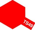 タミヤ TS-49 カラー スプレー (ブライトレッド つやあり)   