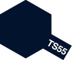画像1: タミヤ TS-55 カラー スプレー (ダークブルー つやあり)    