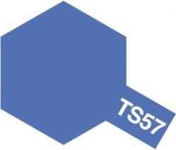 画像1: 旧価格 タミヤ TS-57 カラー スプレー (ブルーバイオレット つやあり)    