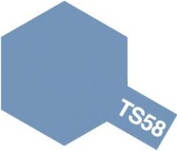 画像1: タミヤ（85058）TS-58 パールライトブルー 光沢    