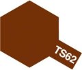 タミヤ TS-62 カラー スプレー (NATOブラウン つや消し)    