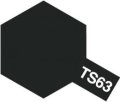 タミヤ TS-63 カラー スプレー (NATOブラック つや消し)    