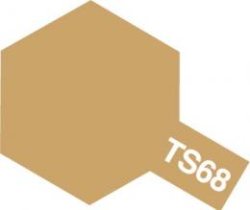 画像1: タミヤ TS-68 カラー スプレー (木甲板色 つや消し)    