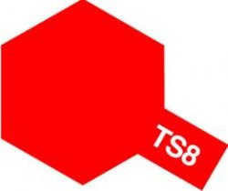 画像1: タミヤ（85008）TS-8 イタリアンレッド  