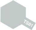 タミヤ TS-81 カラー スプレー (ロイヤルライトグレイ つや消し   