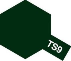画像1: 旧価格 タミヤ TS-9 カラー スプレー (ブリティシュグリーン)   