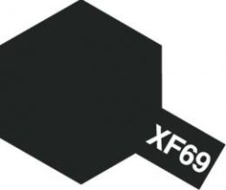 画像1: タミヤ（81769）アクリルミニ XF-69 NATOブラック  