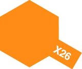 画像: タミヤ（80026）エナメル X-26 クリヤーオレンジ  