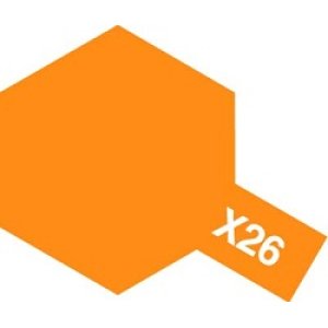 画像: タミヤ（80026）エナメル X-26 クリヤーオレンジ  