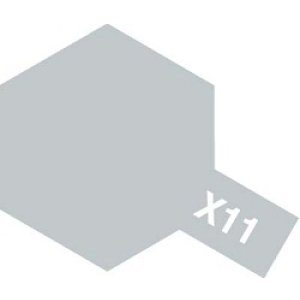 画像: タミヤ（80011）エナメル X-11 クロムシルバー  