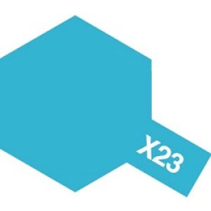 画像: タミヤ（80023）エナメル X-23 クリヤーブルー  