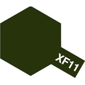 画像: タミヤ（80311）エナメル XF-11 暗緑色  