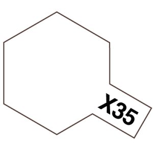 画像: タミヤ（81535）アクリルミニ X-35 セミグロスクリヤー　　