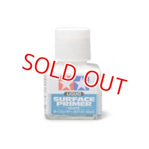 画像: 旧価格 タミヤ（87096）サーフェイサー（ホワイト・40mlビン入り）  