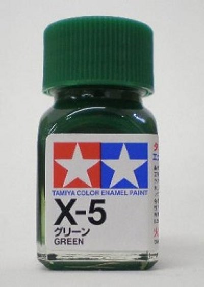 画像1: タミヤ  (80005) エナメルカラー X-5 グリーン  