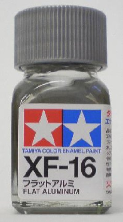 画像1: タミヤ（80316）エナメル XF-16 フラットアルミ  