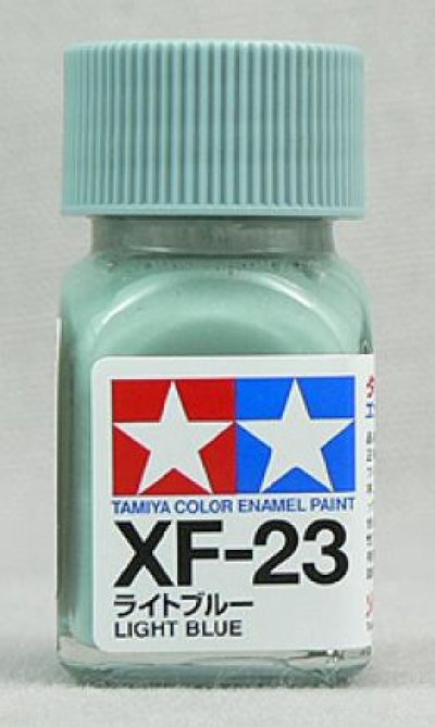 画像1: タミヤ(80323)エナメル XF-23 ライトブルー