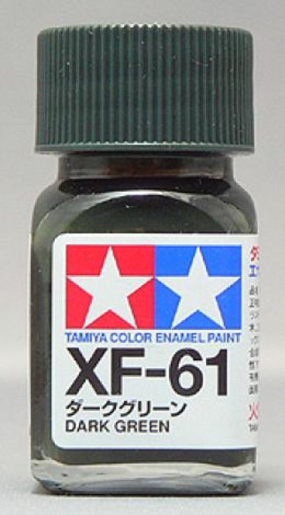 画像1: タミヤ(80361)エナメル XF-61 ダークグリーン