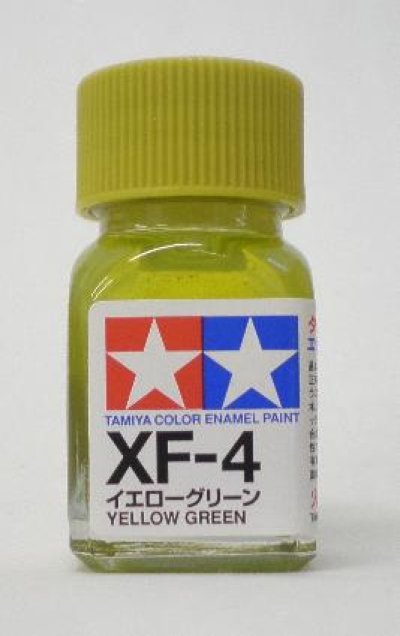 画像1: タミヤ(80304)エナメル XF-4 イエローグリーン