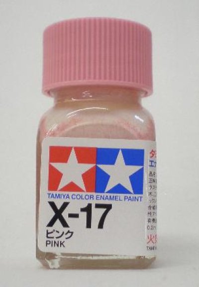 画像1: タミヤ(80017)エナメル X-17 ピンク
