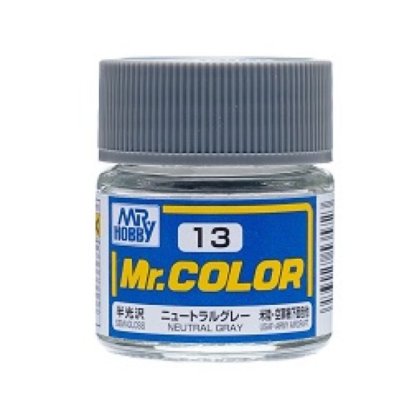 画像1: GSIクレオス (C13) Mr.カラー (ニュートラルグレー)   (1)