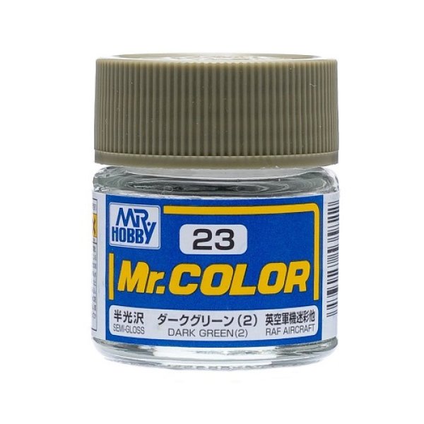 画像1: GSIクレオス (C23) Mr.カラー ダークグリーン (2) イギリス空軍機迷彩色    (1)