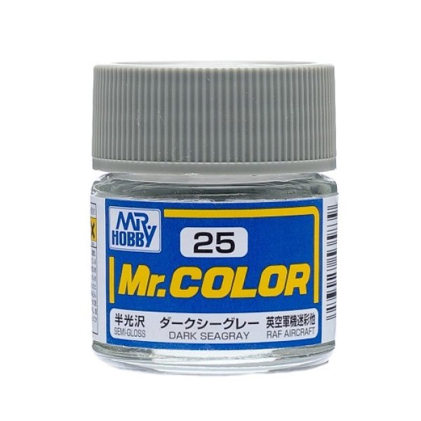 画像1: GSIクレオス (C25) Mr.カラー (ダークシーグレー) イギリス空軍機迷彩色     (1)