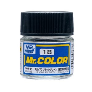 画像: GSIクレオス (C18) Mr.カラー (RLM70 ブラックグリーン) ドイツ空軍機上面色  