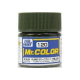 画像: GSIクレオス (C120) Mr.カラー (RLM80 オリーブグリーン) 半光沢  